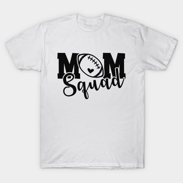 Football mom T-Shirt by KC Happy Shop